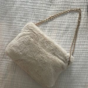 Fur purse/clutch